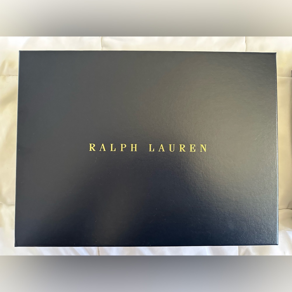 Polo Ralph Lauren box with the original red ribbon